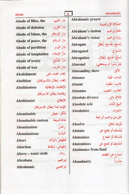 Dictionary Of Islamic Terms